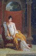 Alexandre-Evariste Fragonard Madame Recamier oil painting reproduction